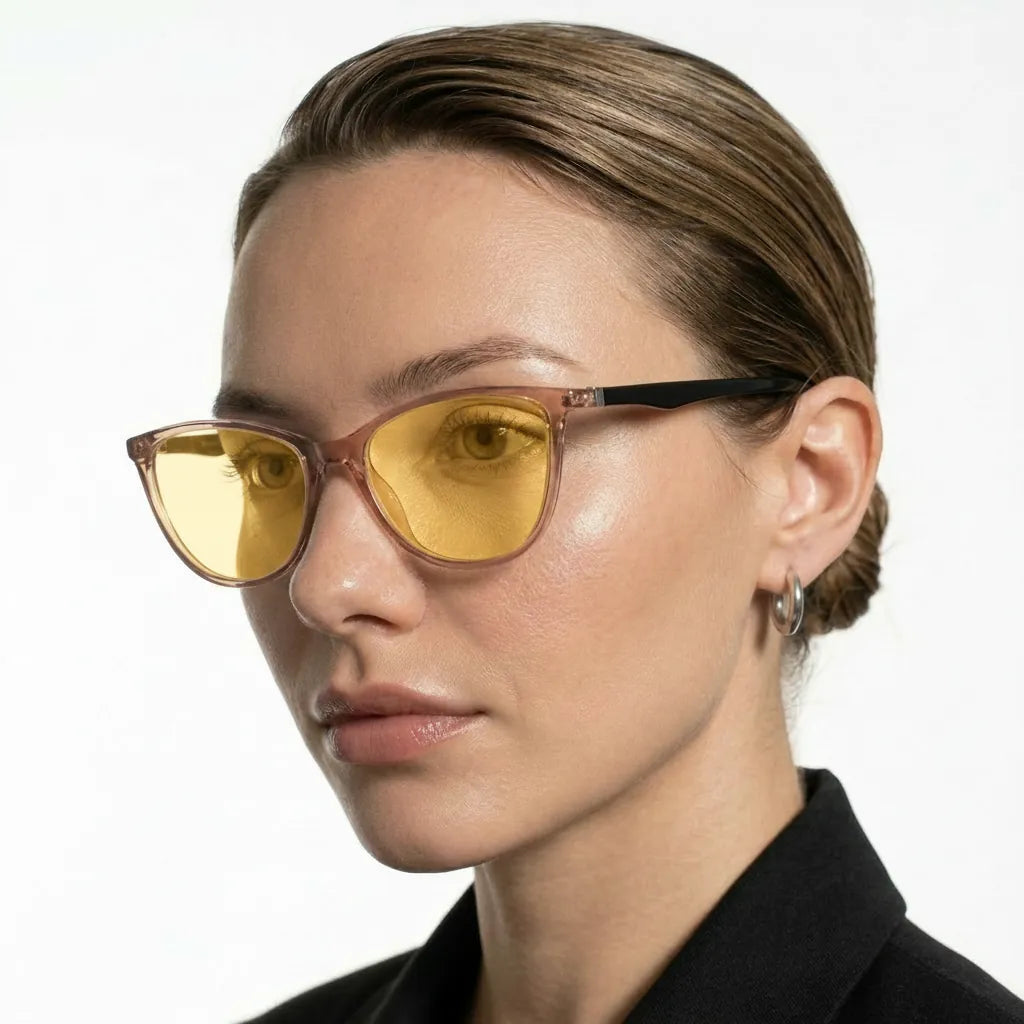 Cat Eye Kadın Anti-Refle Anti-Far Sürüş 595-C-AS0844