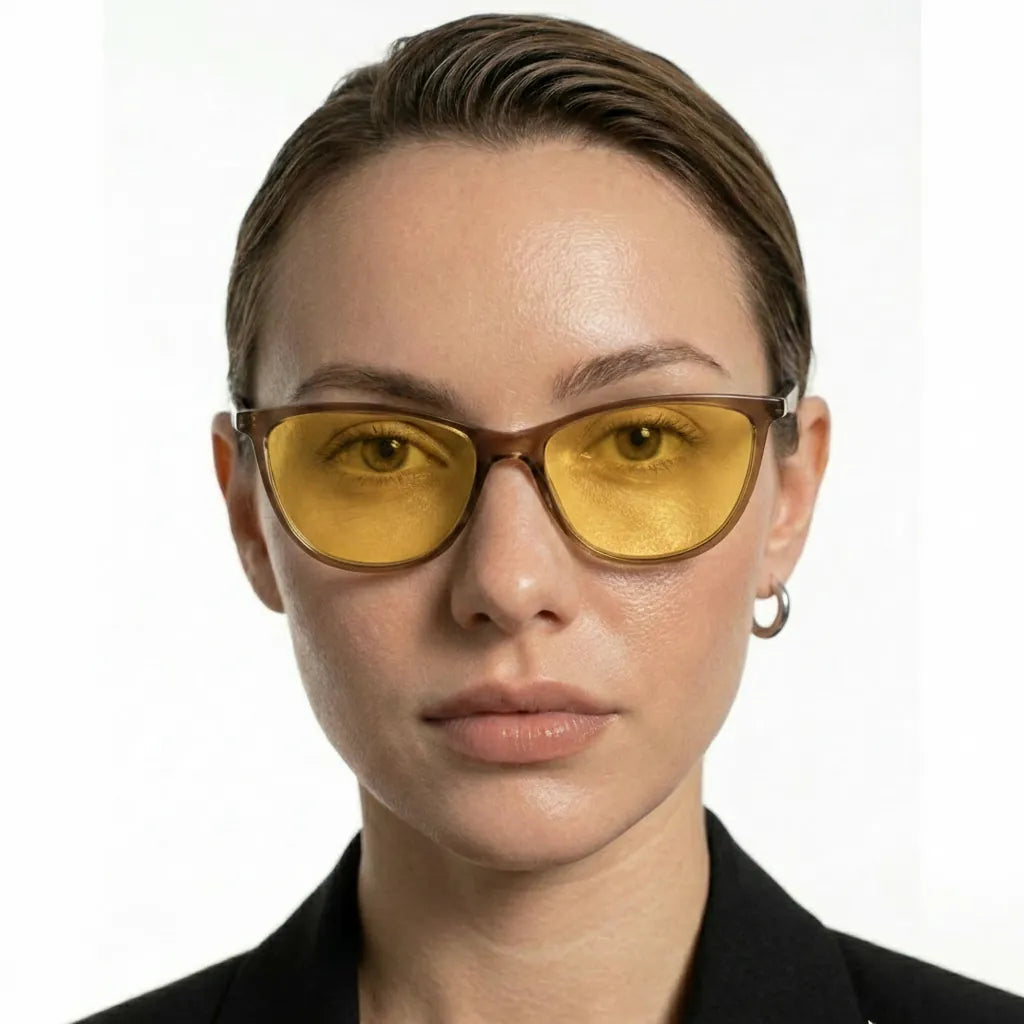 Cat Eye Anti-Refle Anti-Far Sürüş 595-C-M1603