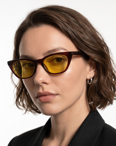 Cat Eye Anti-Refle Anti-Far Sürüş Gözlüğü - 8446 COL53 DRV