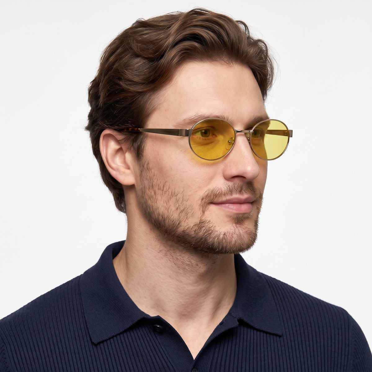 Oval Anti-Refle Anti-Far Sürüş Gözlüğü - J501 C2 DRV