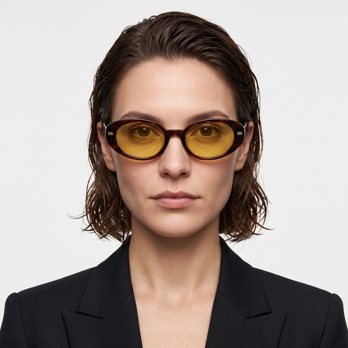 Oval Anti-Refle Anti-Far Sürüş Gözlüğü - 8438 COL69 DRV