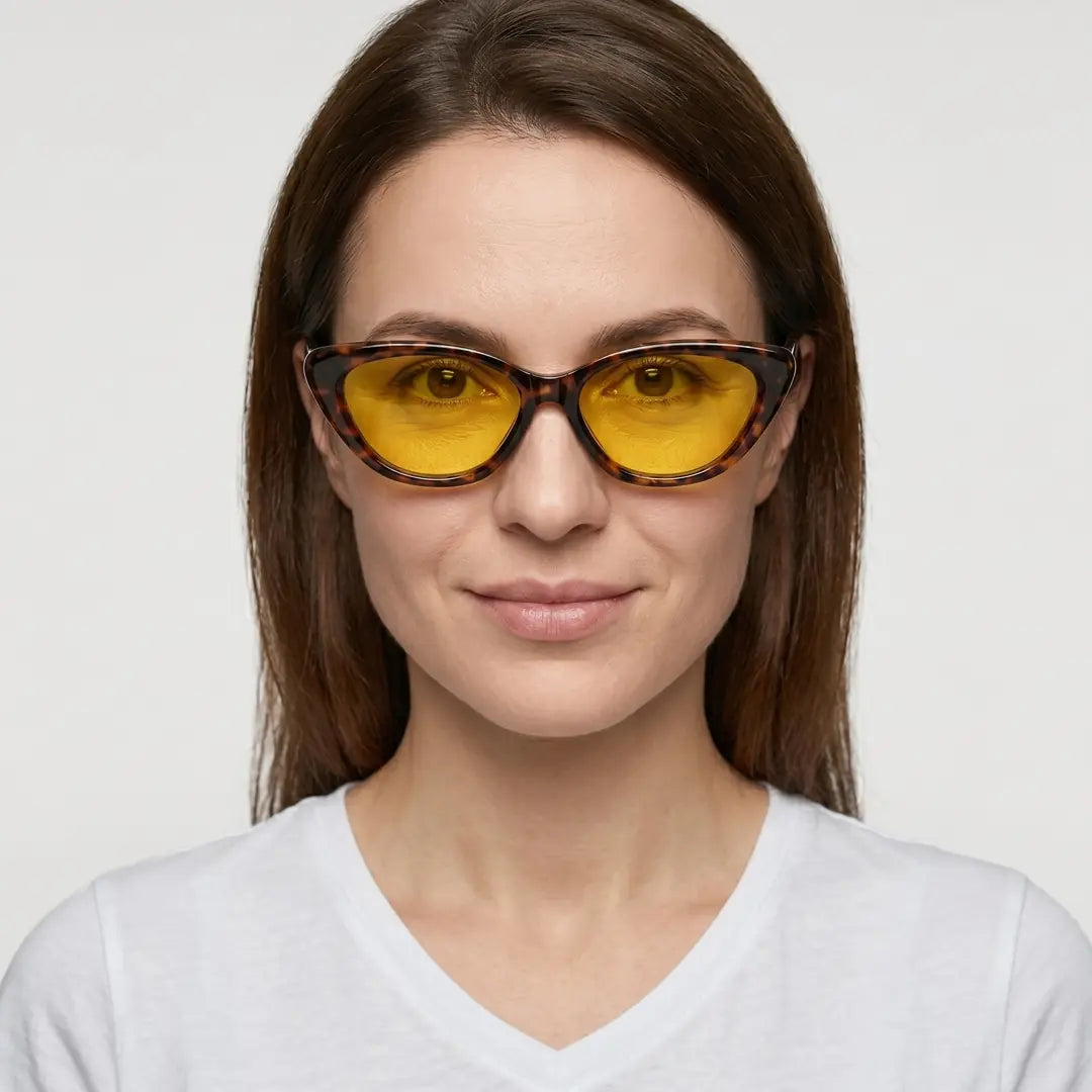 CAT EYE KADIN ANTİ-FAR GÖZLÜK MOD693
