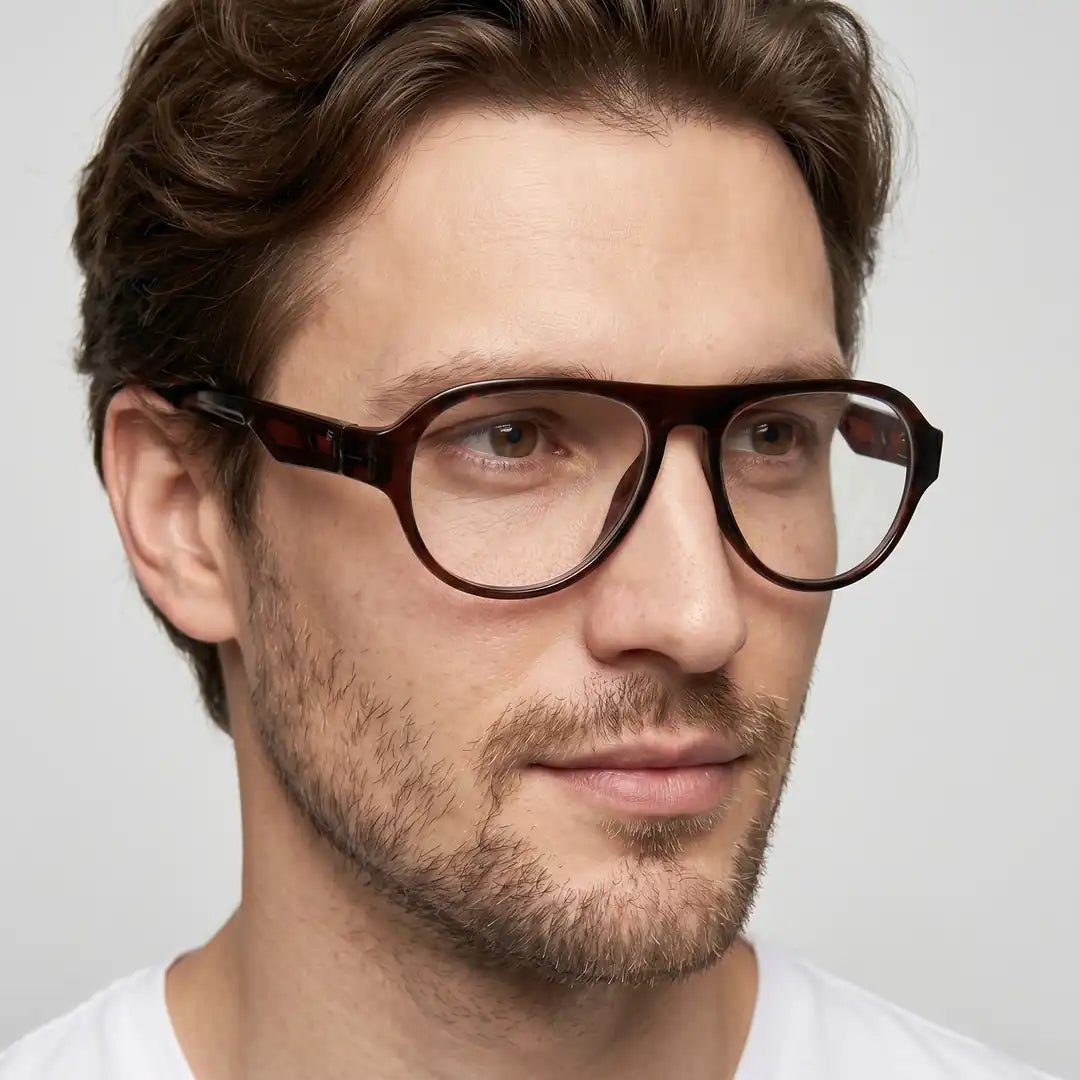 MOOTLU MOD679 BROWN PROTECTIVE GLASSES